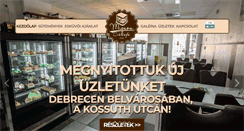 Desktop Screenshot of mignoncukraszda.hu